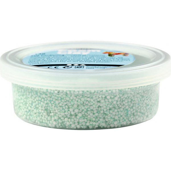 Foam Clay - vaaleanvihre - glitter - 35 g