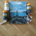 Asiakaskuva Akryylimaali W&N Galeria 500ml - 331 Ivory black
