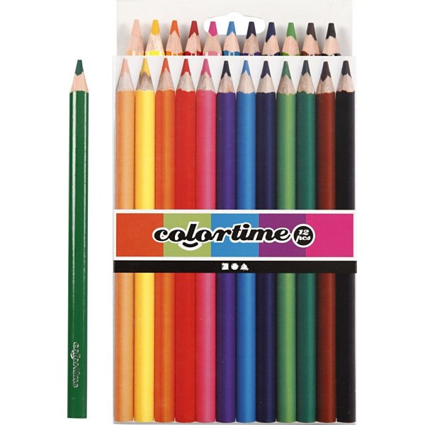 Colortime Vrikynt - sekavrit - JUMBO - 12 kpl
