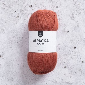 Alpaca Solo 50g - Ruoste Alpaca Solo 50g - Ruoste