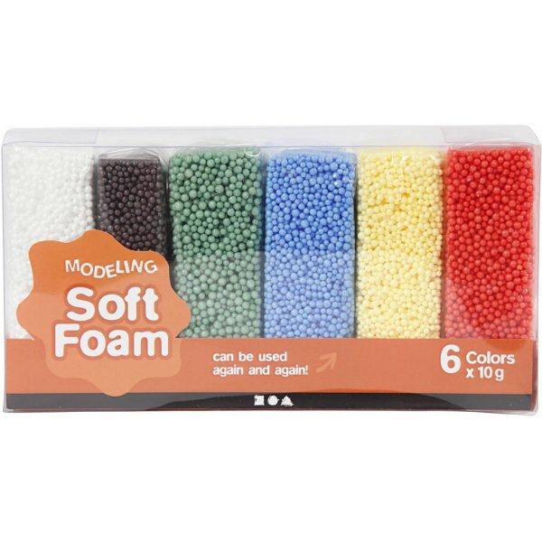 Soft Foam - vakiovrit - 6 x 10 g