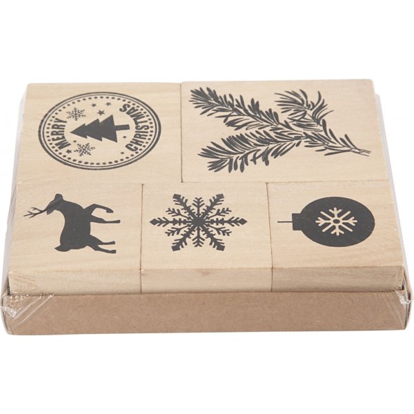 Postimerkkisetti - Joulu - 5 kpl Postimerkkisetti - Joulu - 5 kpl