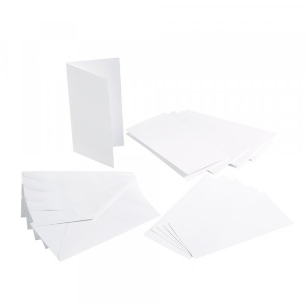 Tuplakortti 220g - 10,5x21 cm - 5 kpl