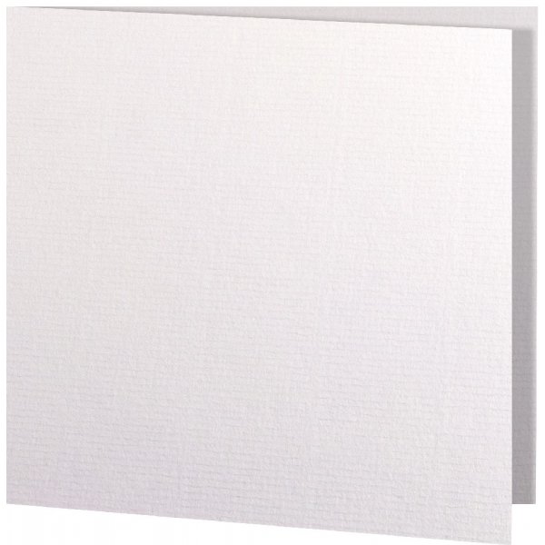 Papperix Square Double Cards - 5 kpl - Valkoinen
