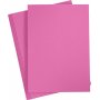Vrillinen pahvi - pinkki - A4 - 180 g - 20 arkkia