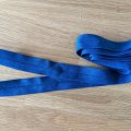 Asiakaskuva Mansetin kangas - Joustavaa, matta, uurrettu 2 cm - tummansininen