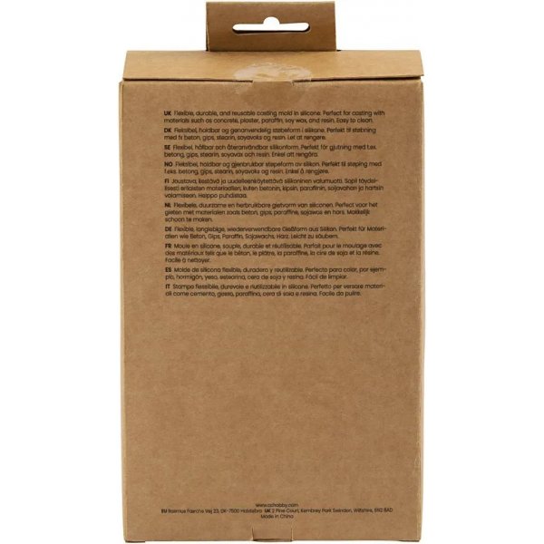 Silikonimuotti - Uurrettu sylinteri jousella Silikonimuotti - Uurrettu sylinteri jousella