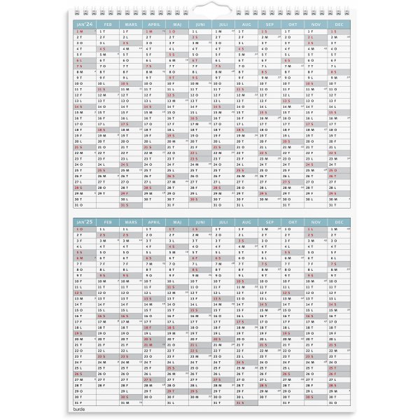 Perhekalenteri 24/25 - Tarrat Perhekalenteri 24/25 - Tarrat