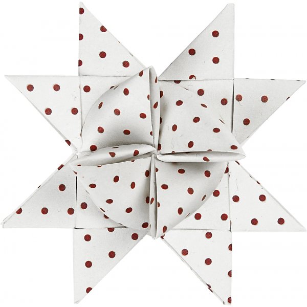 Thtinauhat - punainen - valkoinen - 6,5+11,5 cm - 60 nauhaa