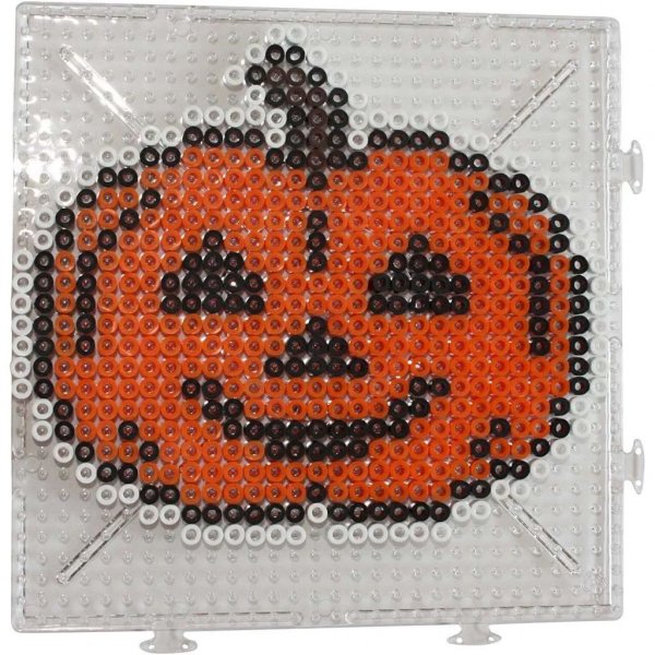 Helmilaatat - Kirkas - Nelin muotoinen, koottavissa - 15x15 cm - 2 kpl