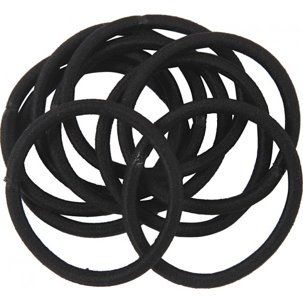 Hiusside - musta - 10 kpl