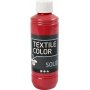 Tekstiili Kiinte tekstiilimaali - punainen - pllyste - 250 ml