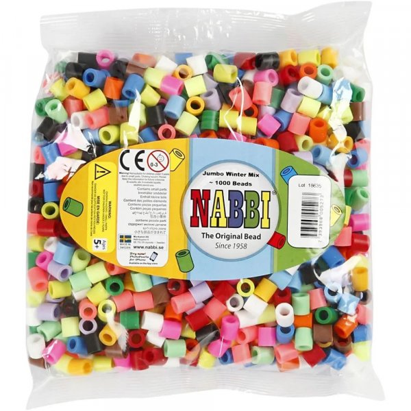 NABBI Tube helmet Jumbo 1000 kpl - Tydentvt vrit