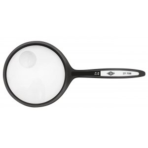 Suurennuslasi 6,35 cm - 2x ja 4x suurennus