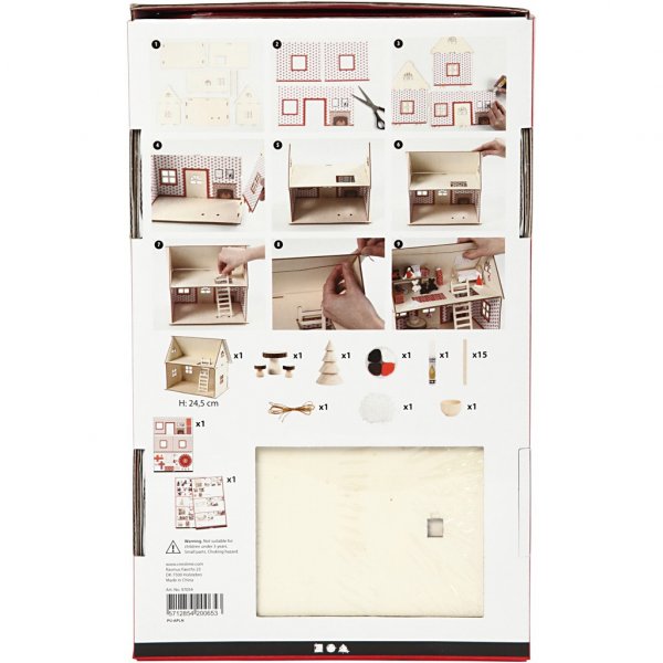 Askartelusarja - Joulupukin talo