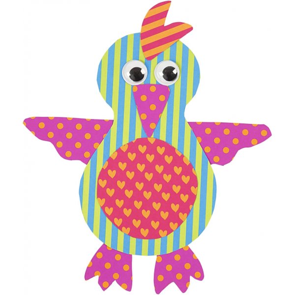 Kuvioitu pahvi - sekavrej - A4 - 200 arkkia