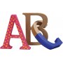 Letter - 8 x 1,5 cm - A