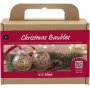Mini DIY Kit joulukuusen koristeet - paljetteja