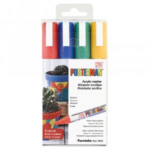 ZIG Posterman PMA-30 tussikyn� 2 mm 4 v�ri�
