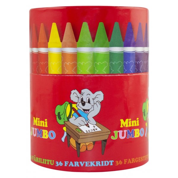 Crayons Sense Mini Jumbo - 36 v�riliidua