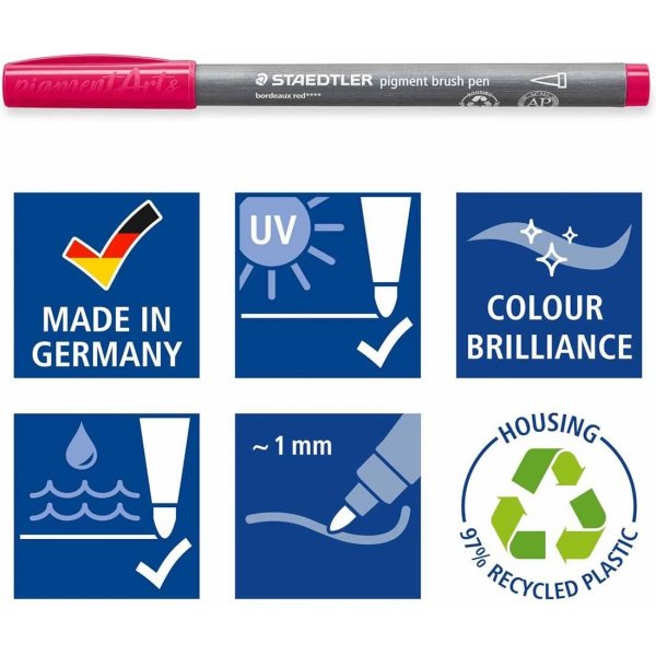 Staedtler Pigment Brush Pen