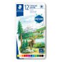Staedtler 146C värikynät 12 kpl lajitelma - metallikotelo Staedtler 146C värikynät 12 kpl lajitelma - metallikotelo