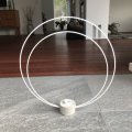 Asiakaskuva Metallirengas � 30 cm - valkoinen