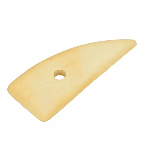 Muotoilutykalu puu 115 x 50 mm - ksittelemtn 1 kpl. puoli pyre