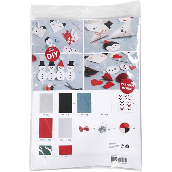 Askartelusetti - Tee omat joulukoristeet