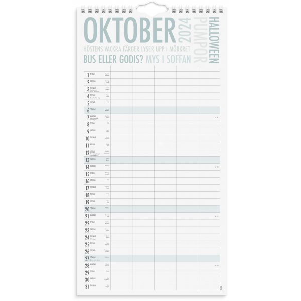 Perhekalenteri 24/25 - TrendArt