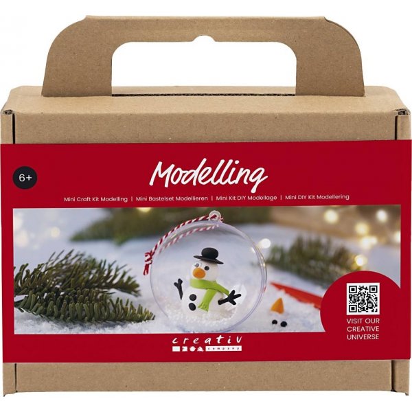 Mini-DIY Kit -mallinnus - Lumiukko