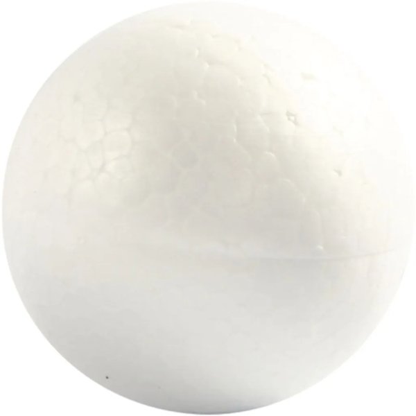 Styroksipallot - valkoinen - �5 cm - 5 kpl