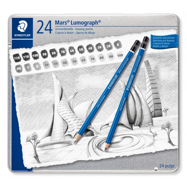 Mars Lumograph Pencils - 24 kyn