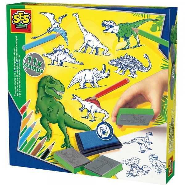 Postimerkkisetti - dinosaurukset