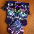 Asiakaskuva Viking lanka Nordlys 100g - Vihre�/sininen/violetti (965)