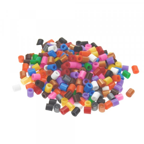 Nabbi Fusion Beads 5x5mm - 6000 kappaletta sekapohjavreiss sek kulta- ja hopeavreiss