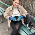 Asiakaskuva Johto - Pom Pom - Suuri - koboltinsininen