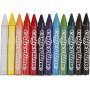 Colortime Crayons - sekavrit - 12 kpl