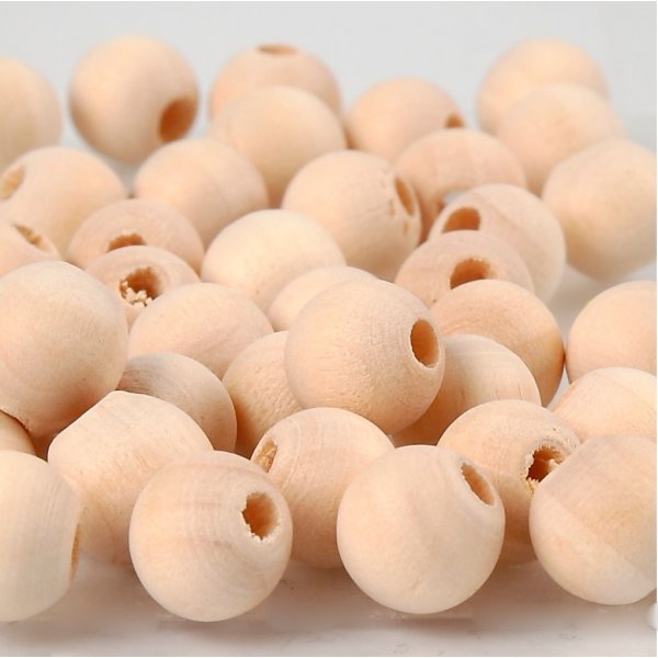 Puiset helmet - 10 mm - 40 kpl