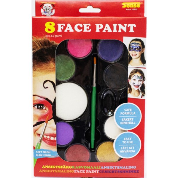 Face Paint Deluxe 8P