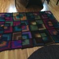 Asiakaskuva Viking lanka Nordlys 100g - turkoosi/harmaa/violetti (964)