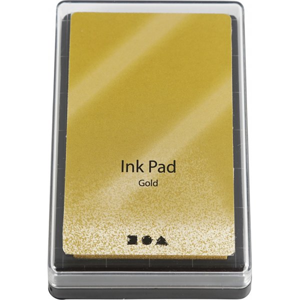 Leimasintyyny - 9 x 6 cm - kulta