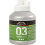 Koulumaali Akryyli - Metalli - hopea - metalli - 500 ml
