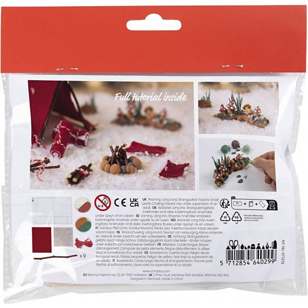 Mini-DIY Kit Santa's Door - Leirintmatkalla