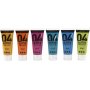 Koulumaali - Akryyli - Glitter - sekavrit - 6 x 20 ml
