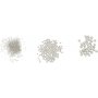 Pienet lasipallot - helmiinen - 3 x 45 g