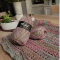 Asiakaskuva DROPS Fabel Long Print lanka - 50g - Rose mist (623)