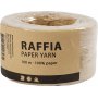 Raffia Paperilanka - hiekka - 100 m