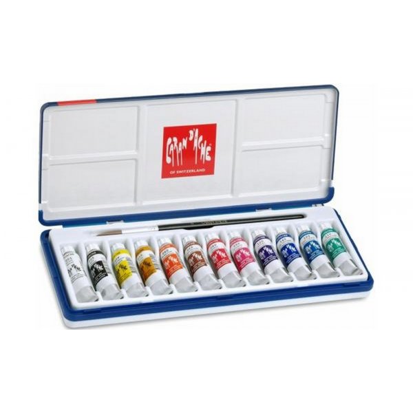 Guassimaali Caran d'Ache - 12x10ml putket