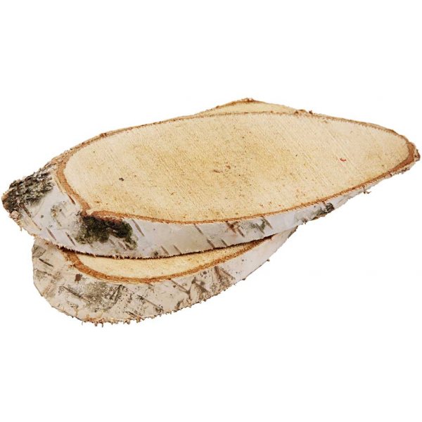 Koivulevyt - Ø15 mm - 7 kpl Koivulevyt - Ø15 mm - 7 kpl